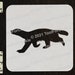 Honey Badger Stencil - Etsy