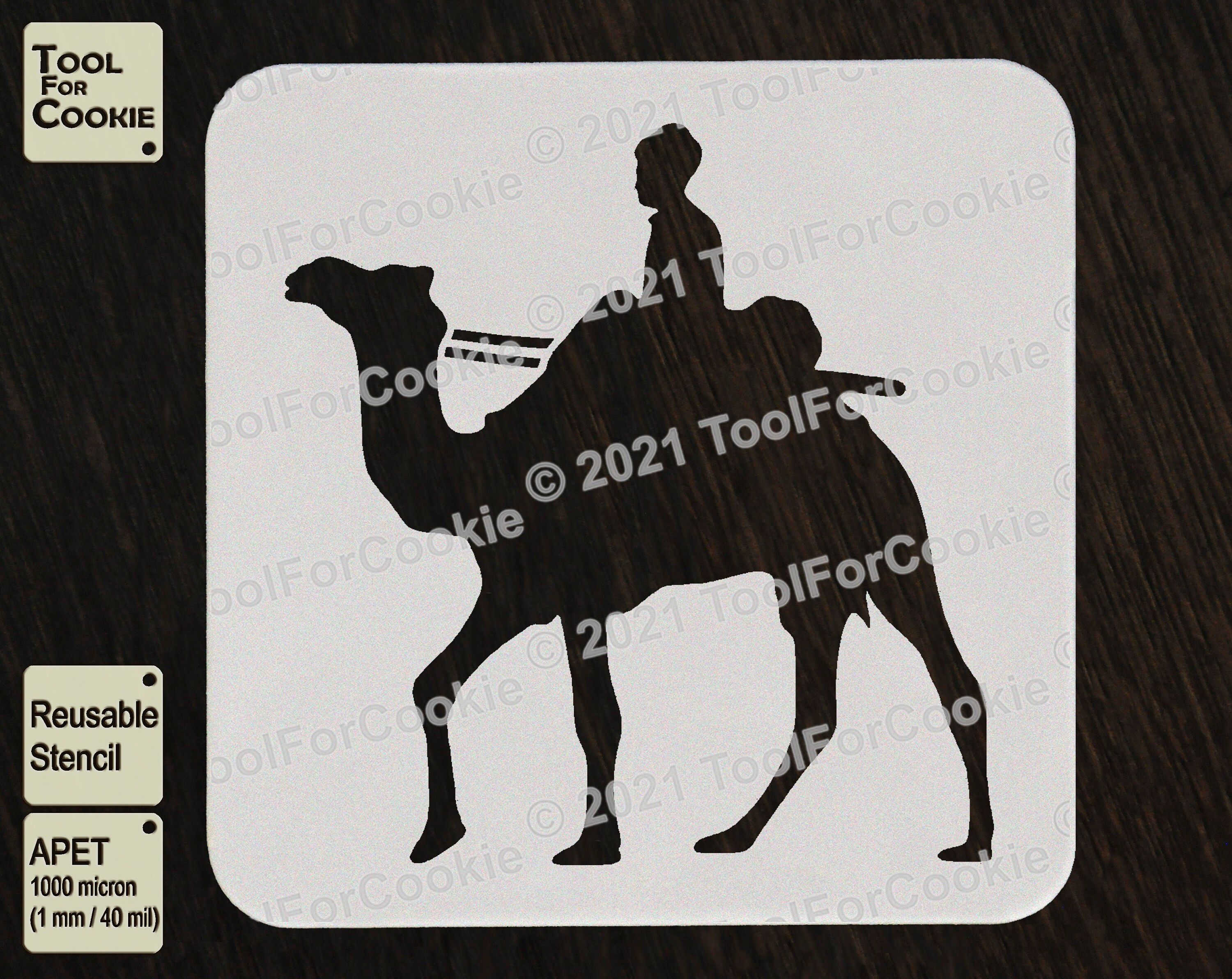Desert Camel Stencil Bedouin Stencil - Etsy Australia