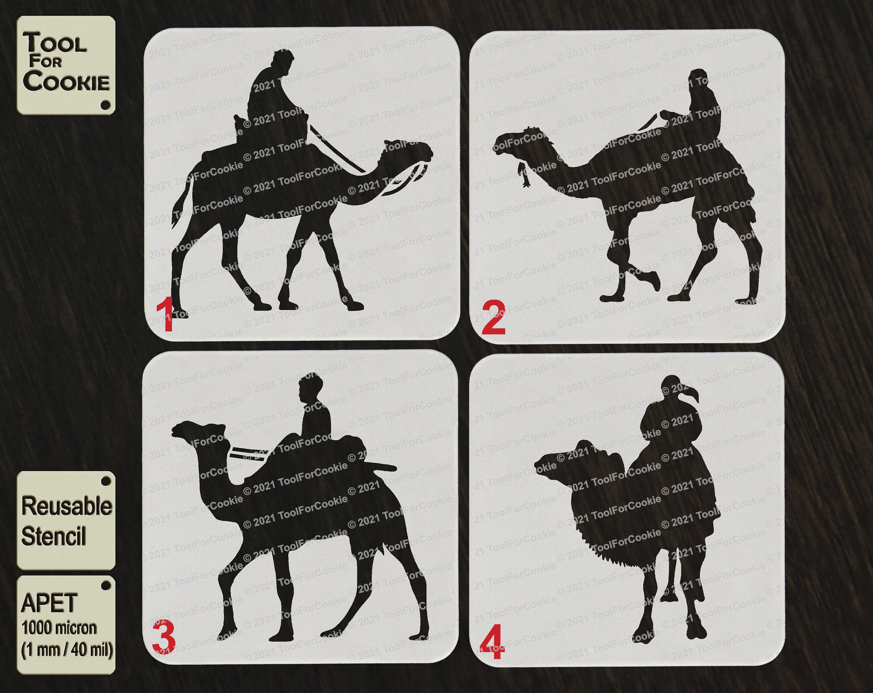 Desert Camel Stencil Bedouin Stencil - Etsy Australia