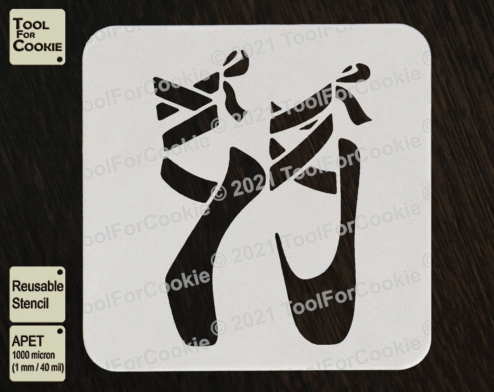 Pointe Shoes Stencil Ballerina Stencil Ballet Stencil Etsy Australia