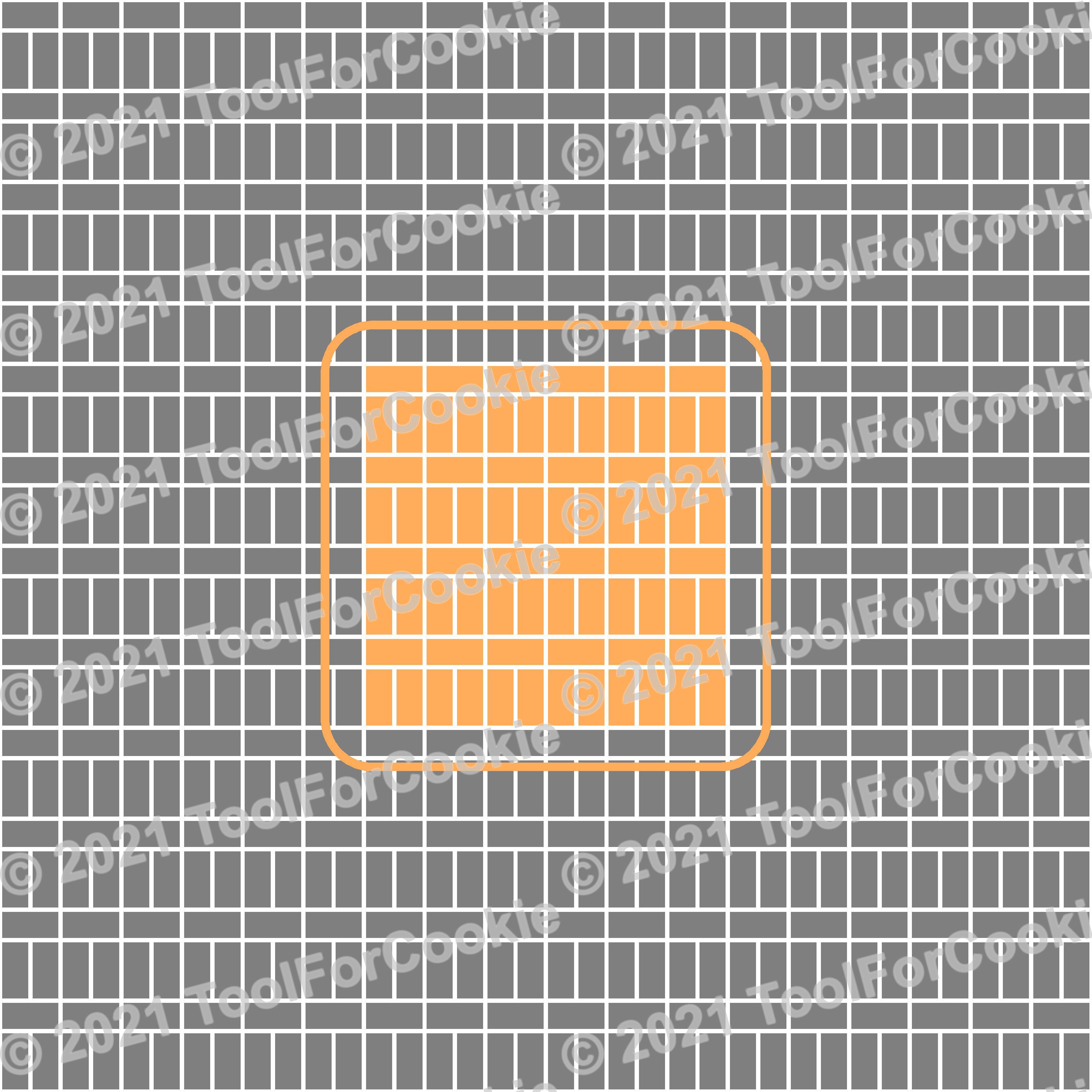Brick Pattern Stencil | Etsy