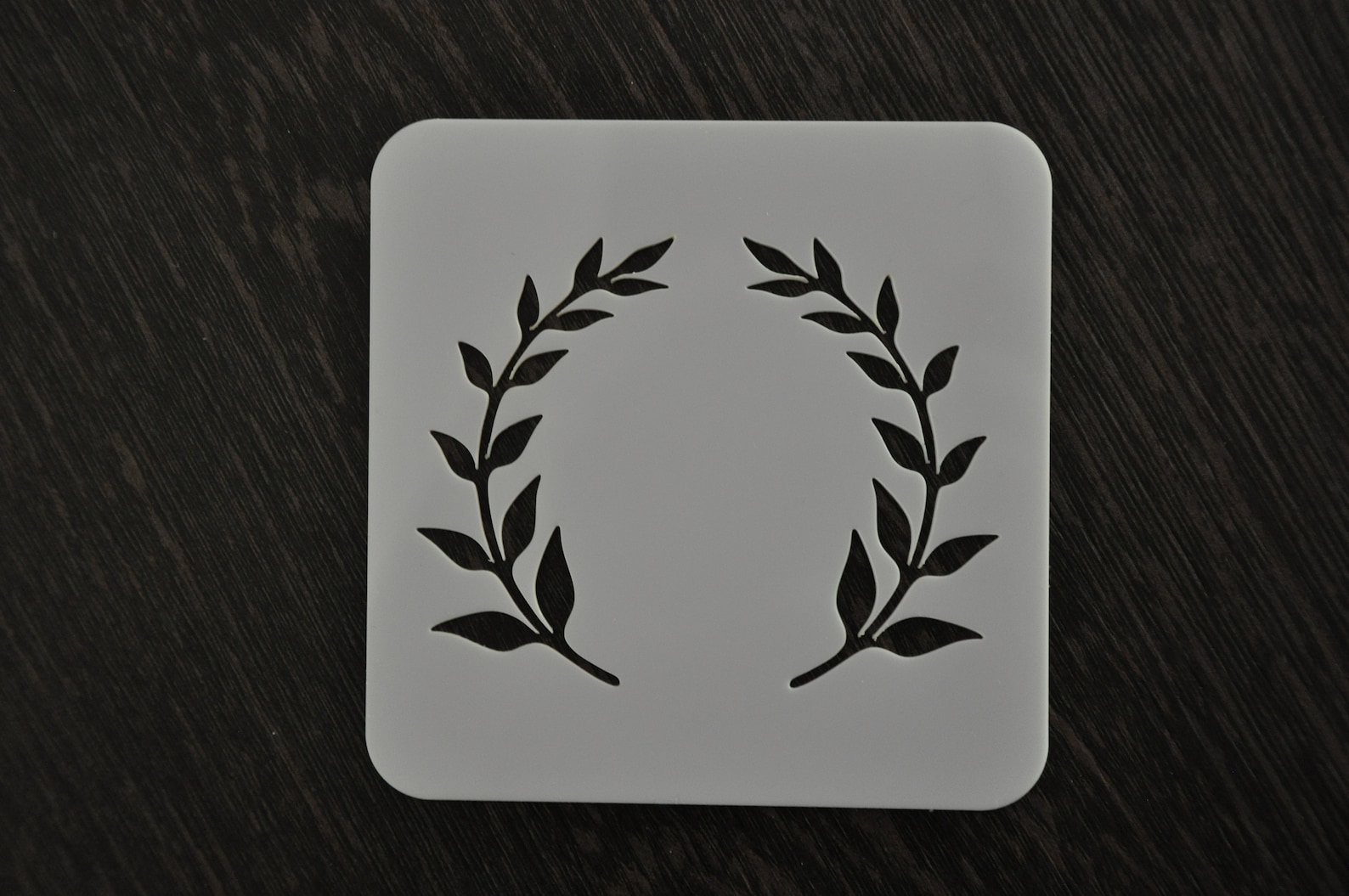 Laurel Wreath Stencil, Custom Stencil, Leaf Stencil, Stencils Etsy