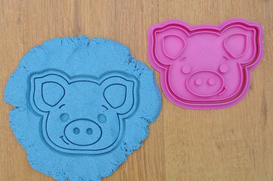 Pig Cookie Cutter Kitchen Supplies Etsy