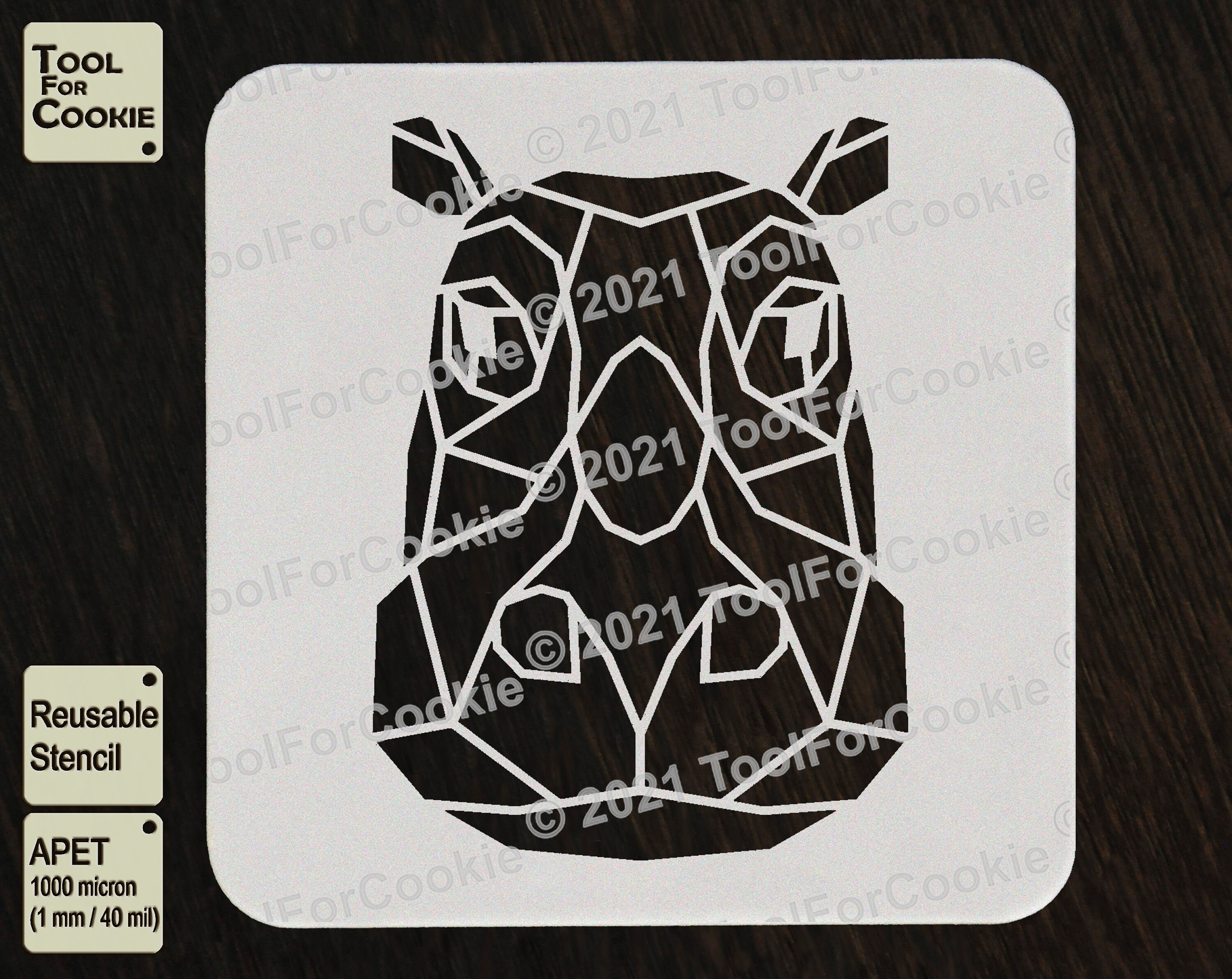 African Animals Stencil - Etsy