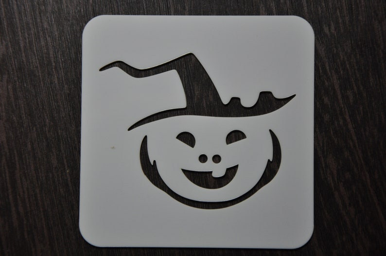 Pumpkin Stencil Halloween Stencil Custom Stencil Any Font Etsy