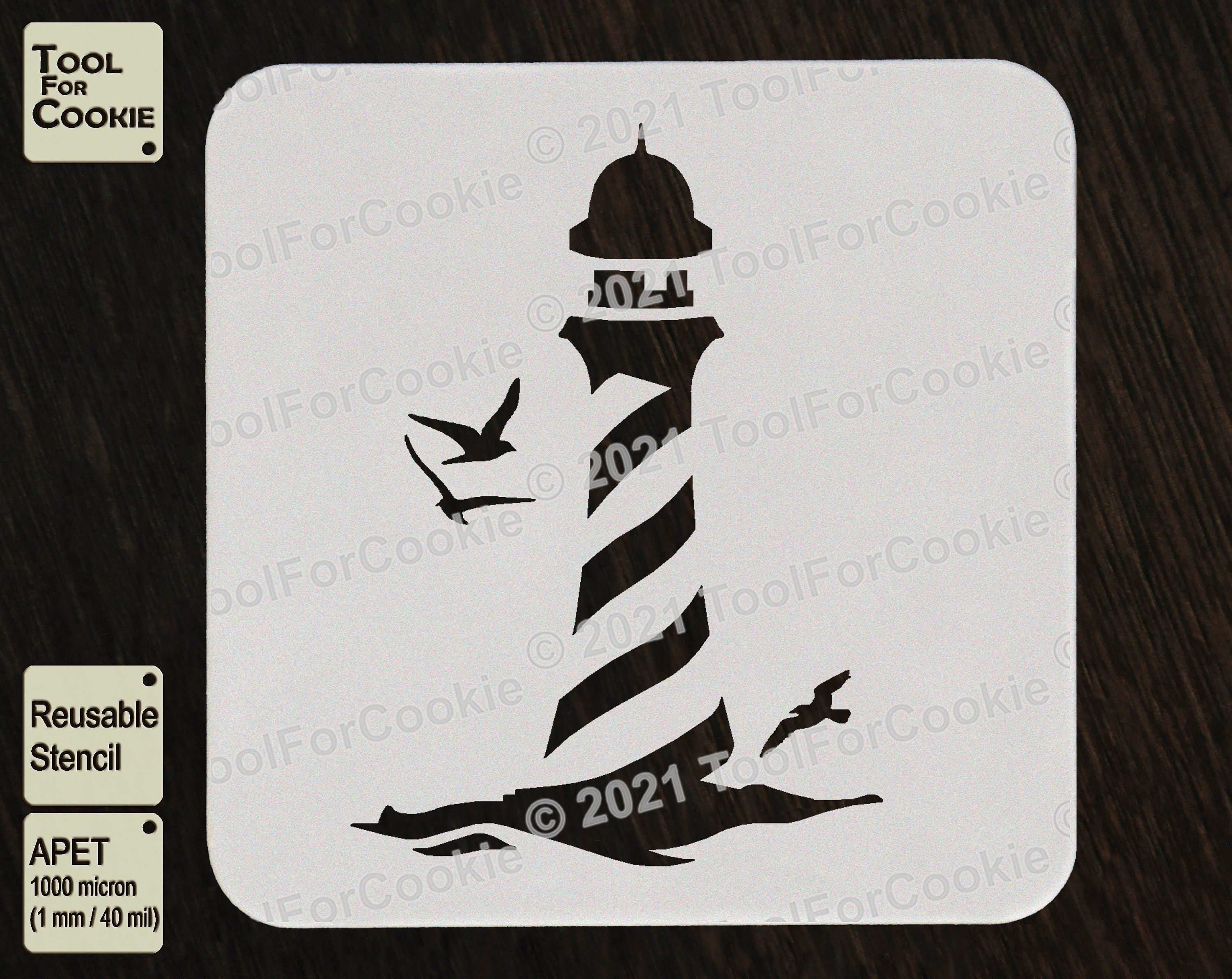 Lighthouse Stencil Stencil for Painting Walls Floors - Etsy