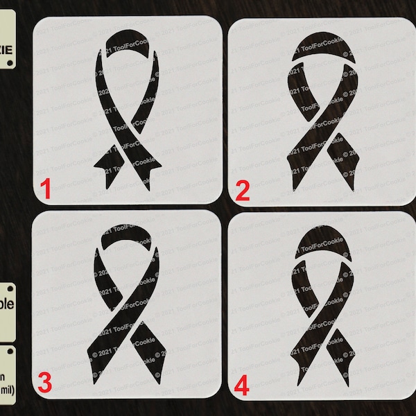 Stencil Ribbon Art - Etsy