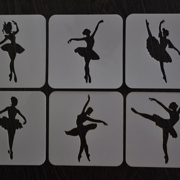 Ballerina Stencil, Ballet Stencil, Custom Stencil, Any Font, Any Design, Any Size, Stencils