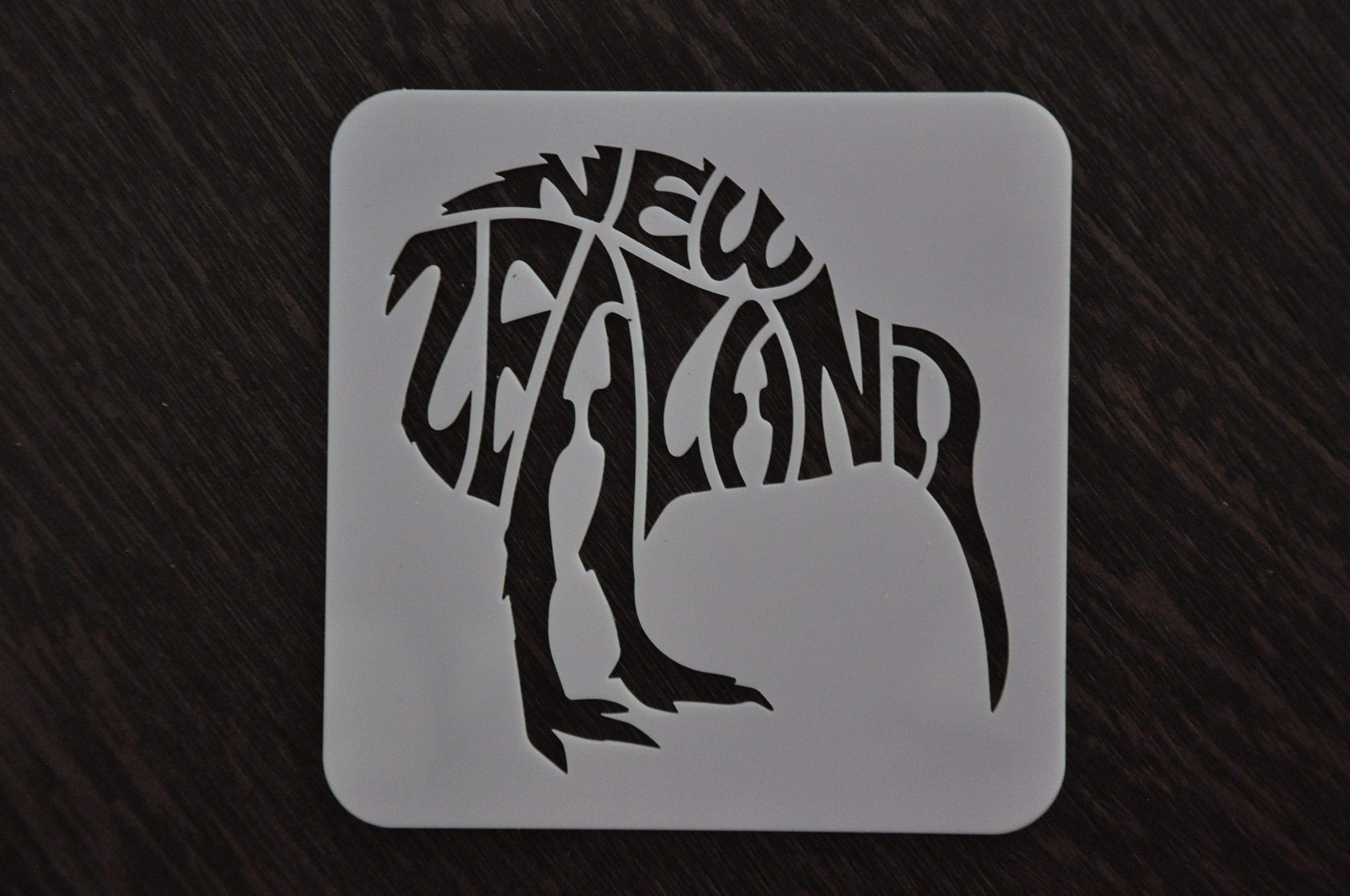 New Zealand Stencil Kiwi Bird Stencil Custom Stencil Animal Etsy Australia