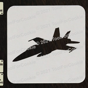 Jet Fighter Stencil - Etsy