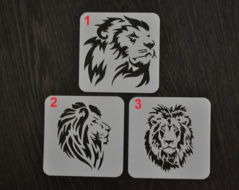 Lion stencil, Custom Stencil, Any Font, Any Design, Any Size, Stencils