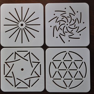 Mandala and Dotting Stencils, Custom Stencil, Any Font, Any Design, Any Size, Stencils