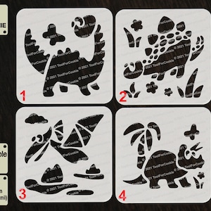 Dinosaur Stencil, Dino Stencil