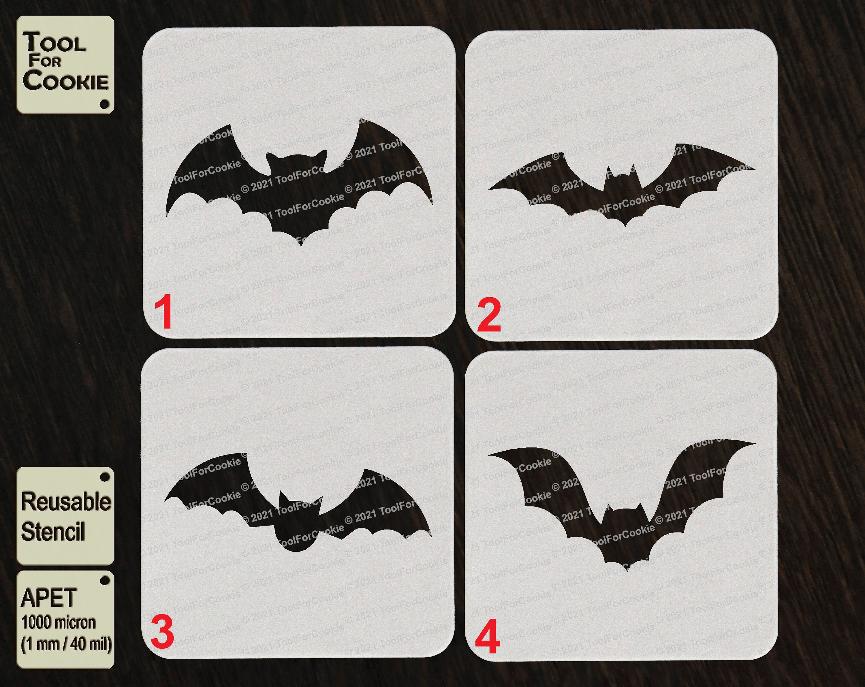 Bat Stencil - Etsy Bat Stencil - Etsy
