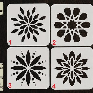 Circular Ornament Stencil, Mandala Stencil, Custom Stencil
