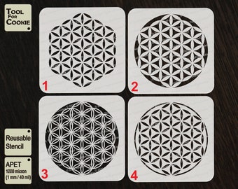 Flower Of Life Stencil