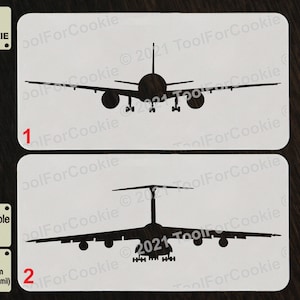 Airplane Stencil