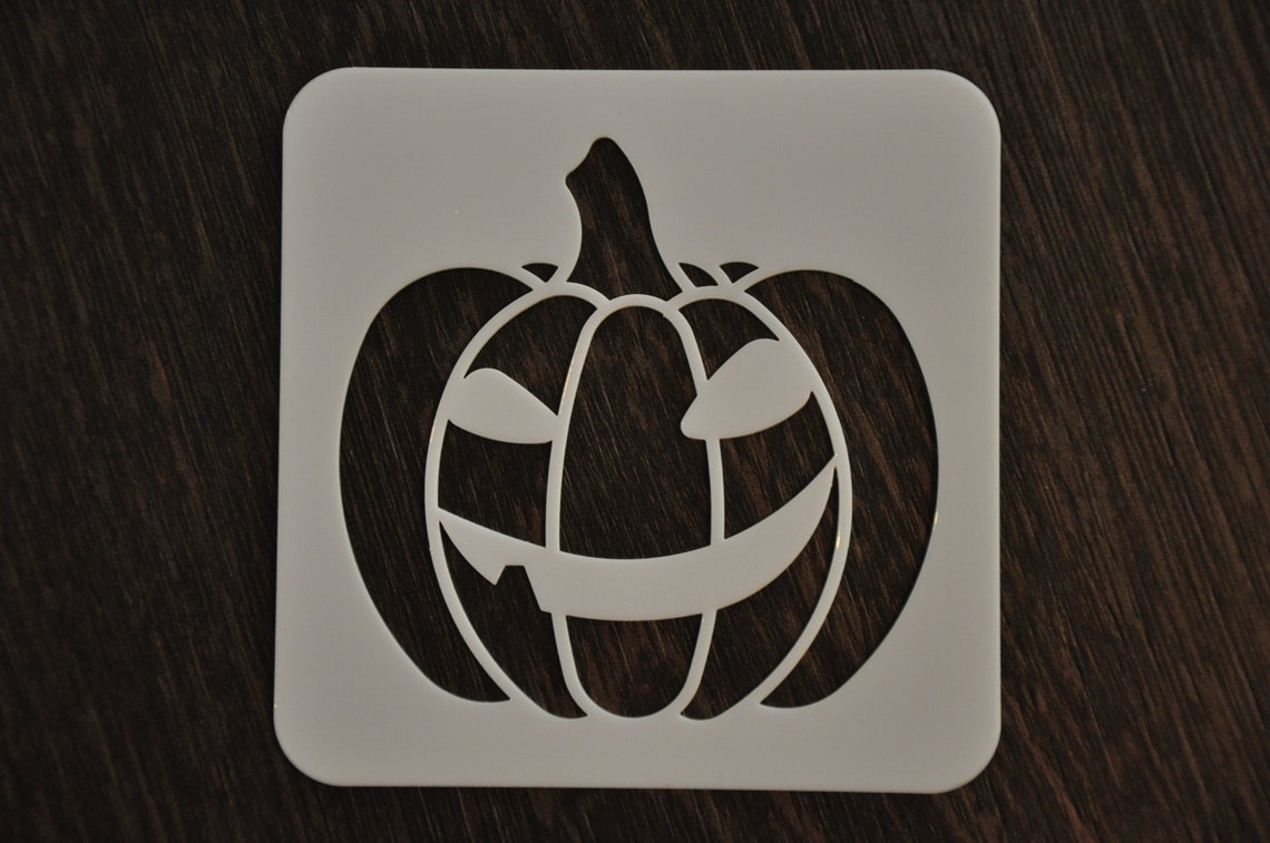 Pumpkin Pochoir Pochoir dHalloween Pochoir personnalisé - Etsy France