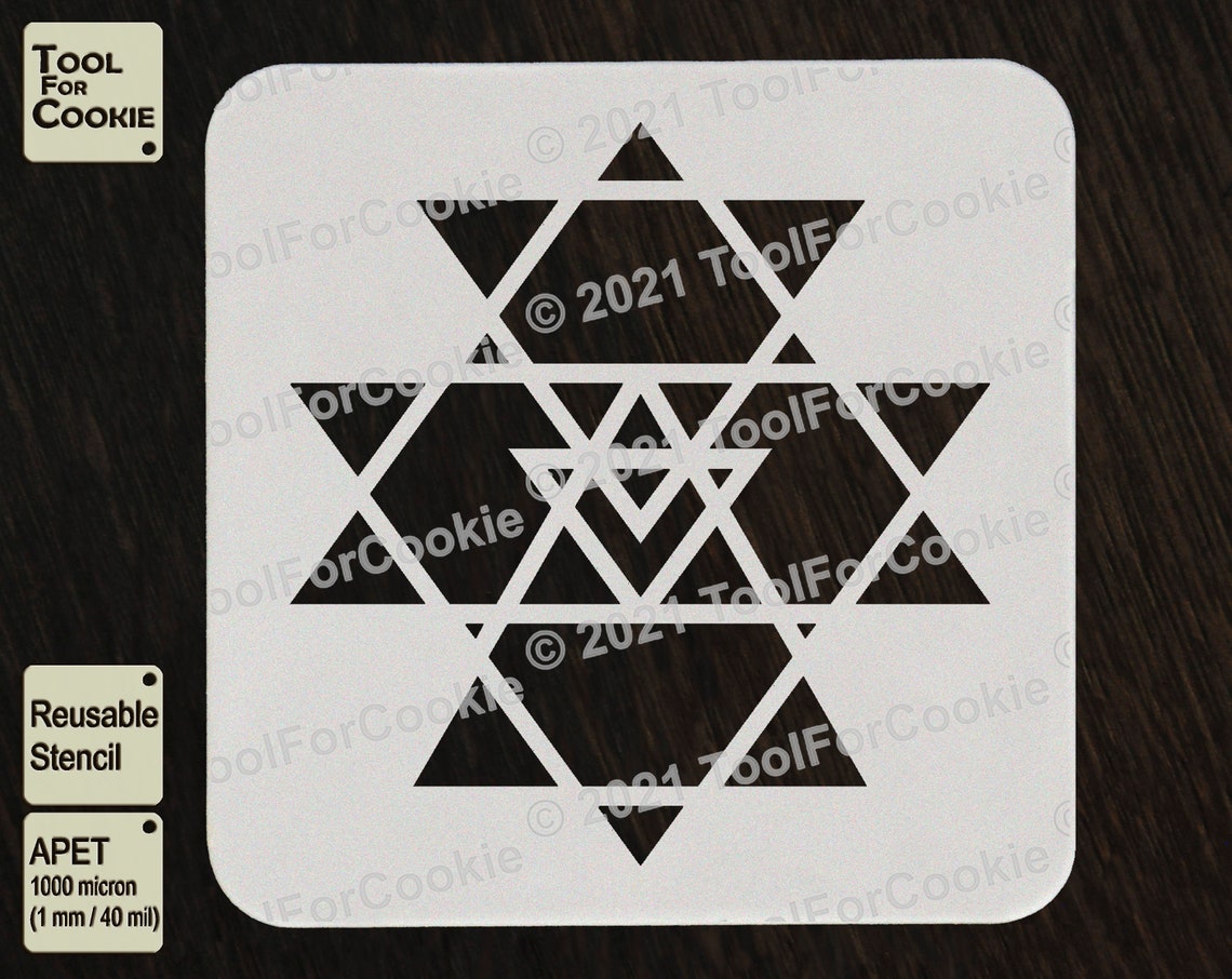 Sacred Geometry Stencil - Etsy