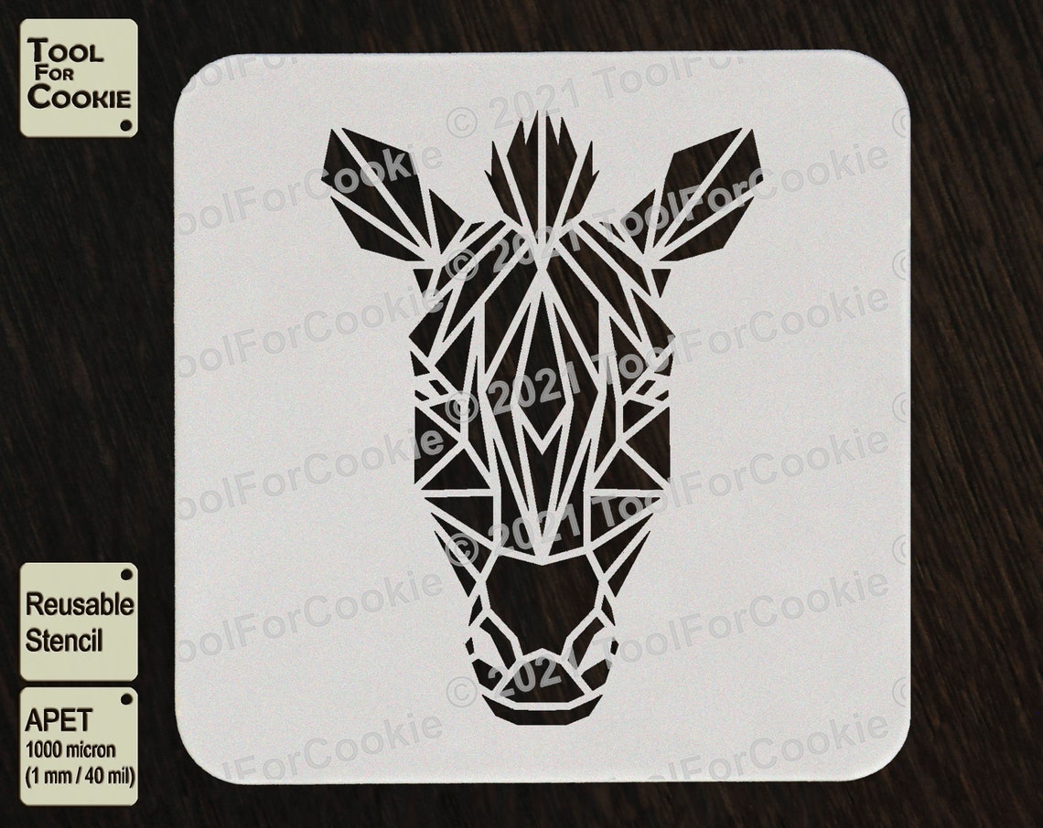 African Animals Stencil Etsy