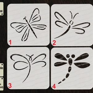 Dragonfly Stencil