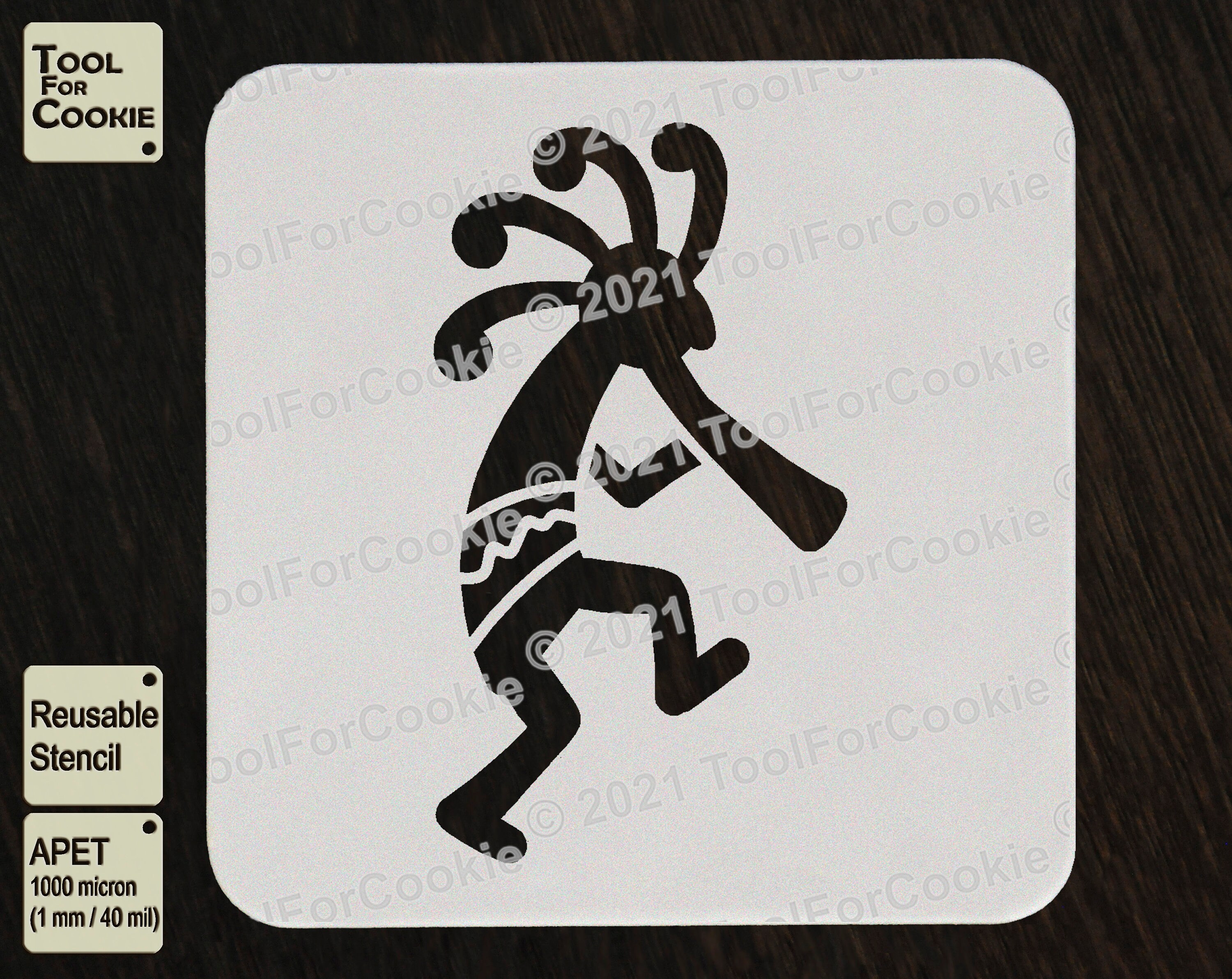 Kokopelli Native American Art Kokopelli Stencil Etsy UK