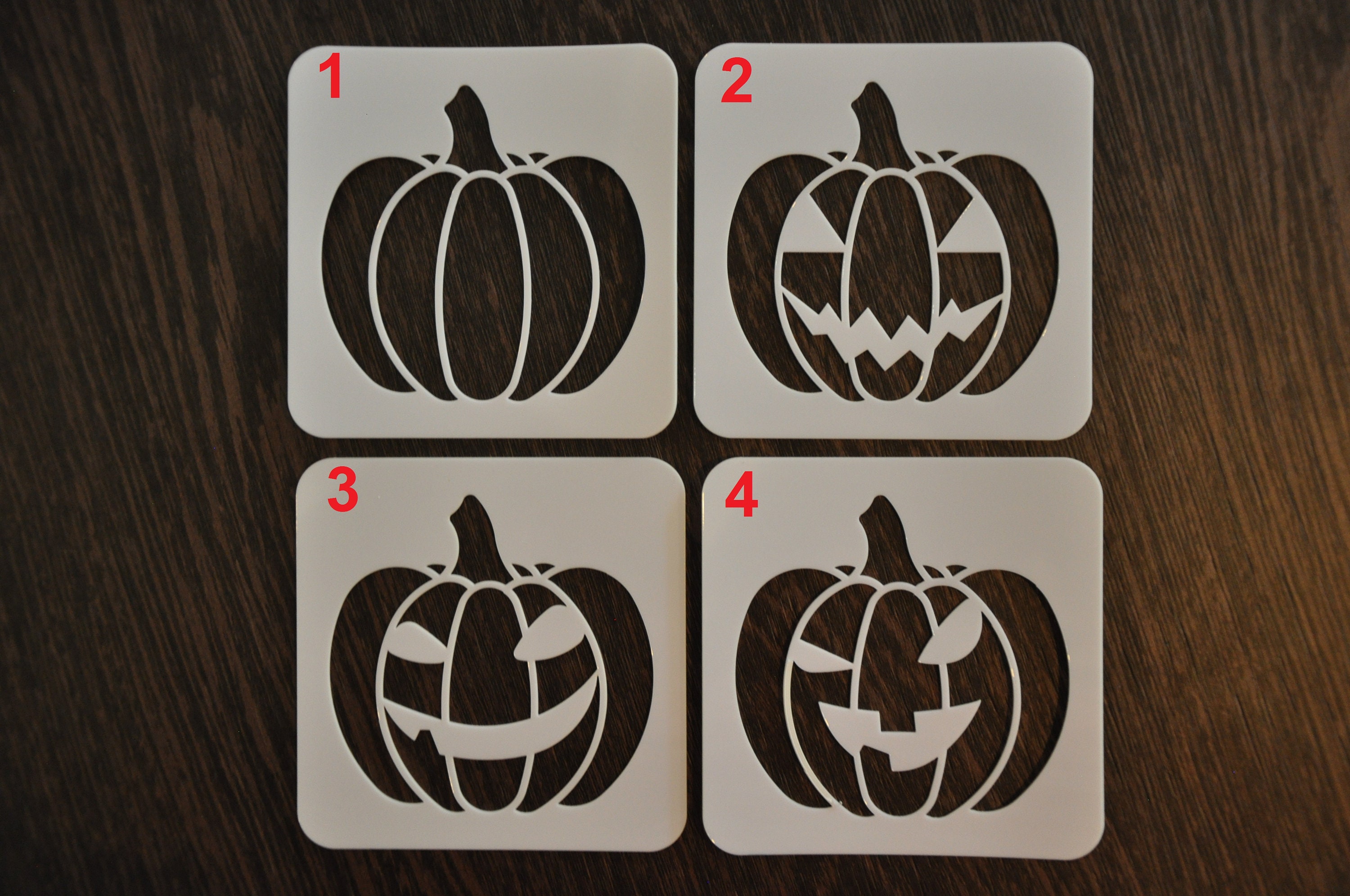 Pumpkin Stencil Halloween Stencil Custom Stencil Any Font - Etsy