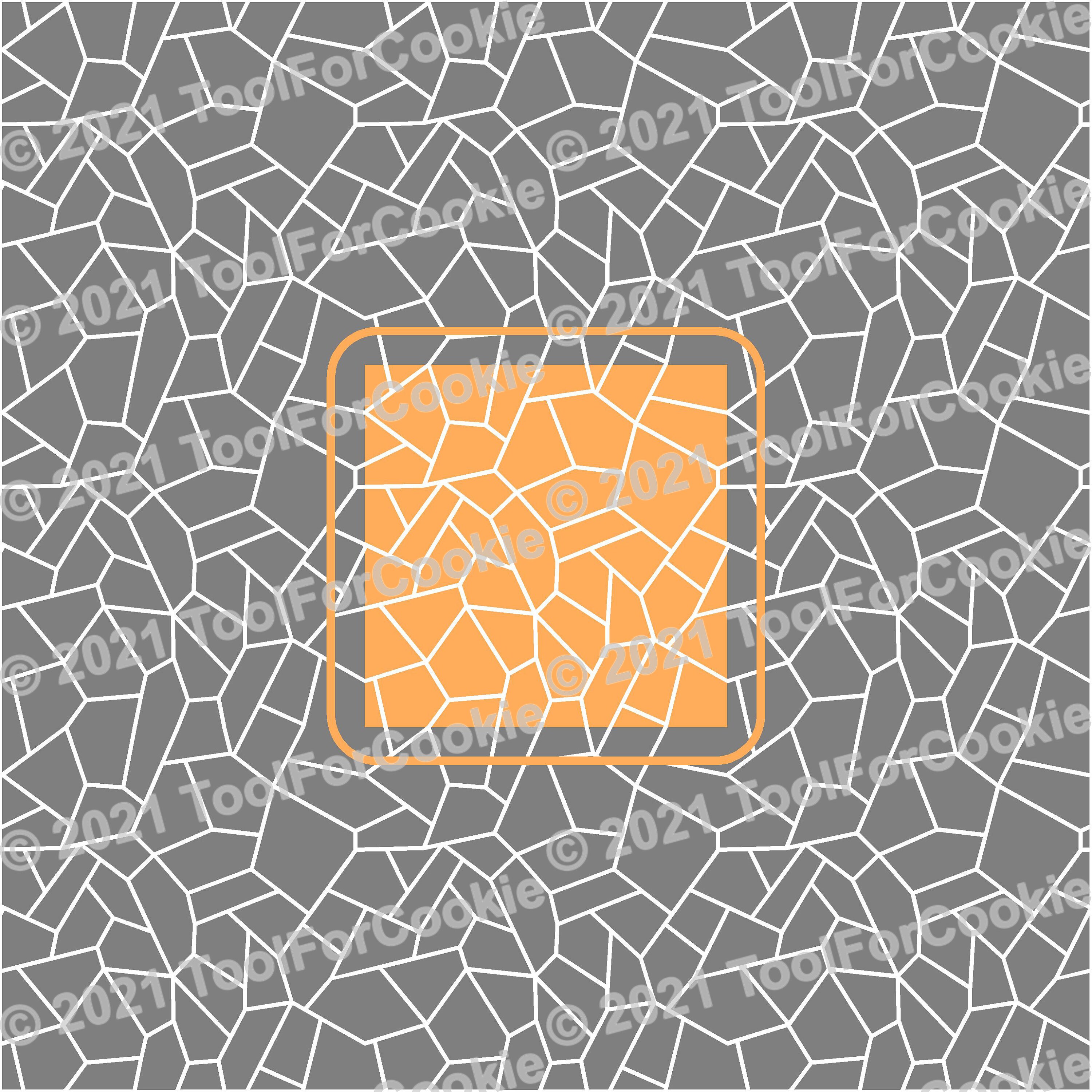 Stone Pattern Stencil - Etsy