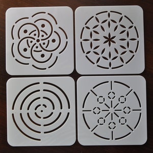 Mandala and Dotting Stencils, Custom Stencil, Any Font, Any Design, Any Size, Stencils