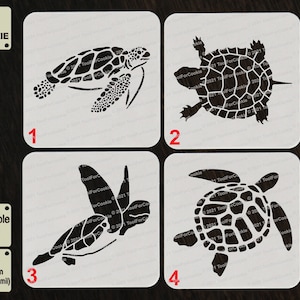 Turtle Stencil, Fich Stencil, Custom Stencil, Any Font, Any Design, Any Size, Stencils