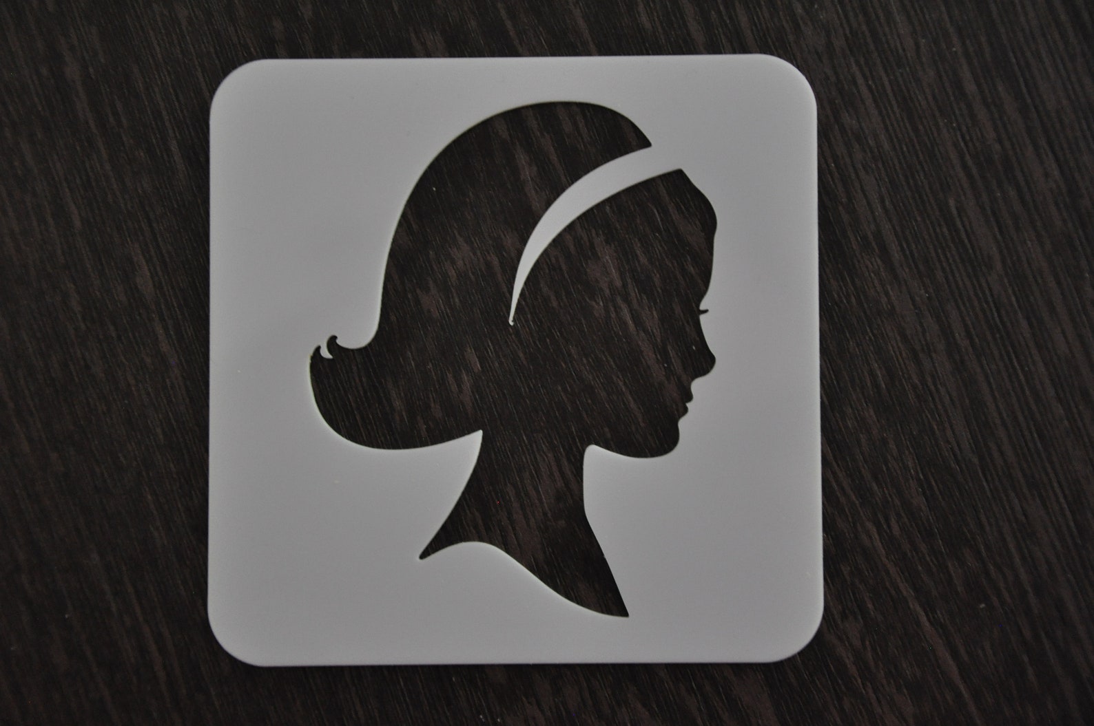 Women Stencil Woman's Face Stencil Custom Stencil Any Etsy
