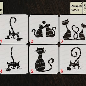 Cat Stencil, Custom Stencil, Any Font, Stencils, Any Design, Any Size
