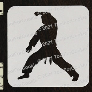 Karate Player Stencil, Karate Stencil, Custom Stencil, Any Font, Any ...