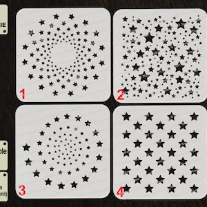 Star Stencil, Star Burst Stencil, Custom Stencil, Any Font, Any Design, Any Size, Stencils