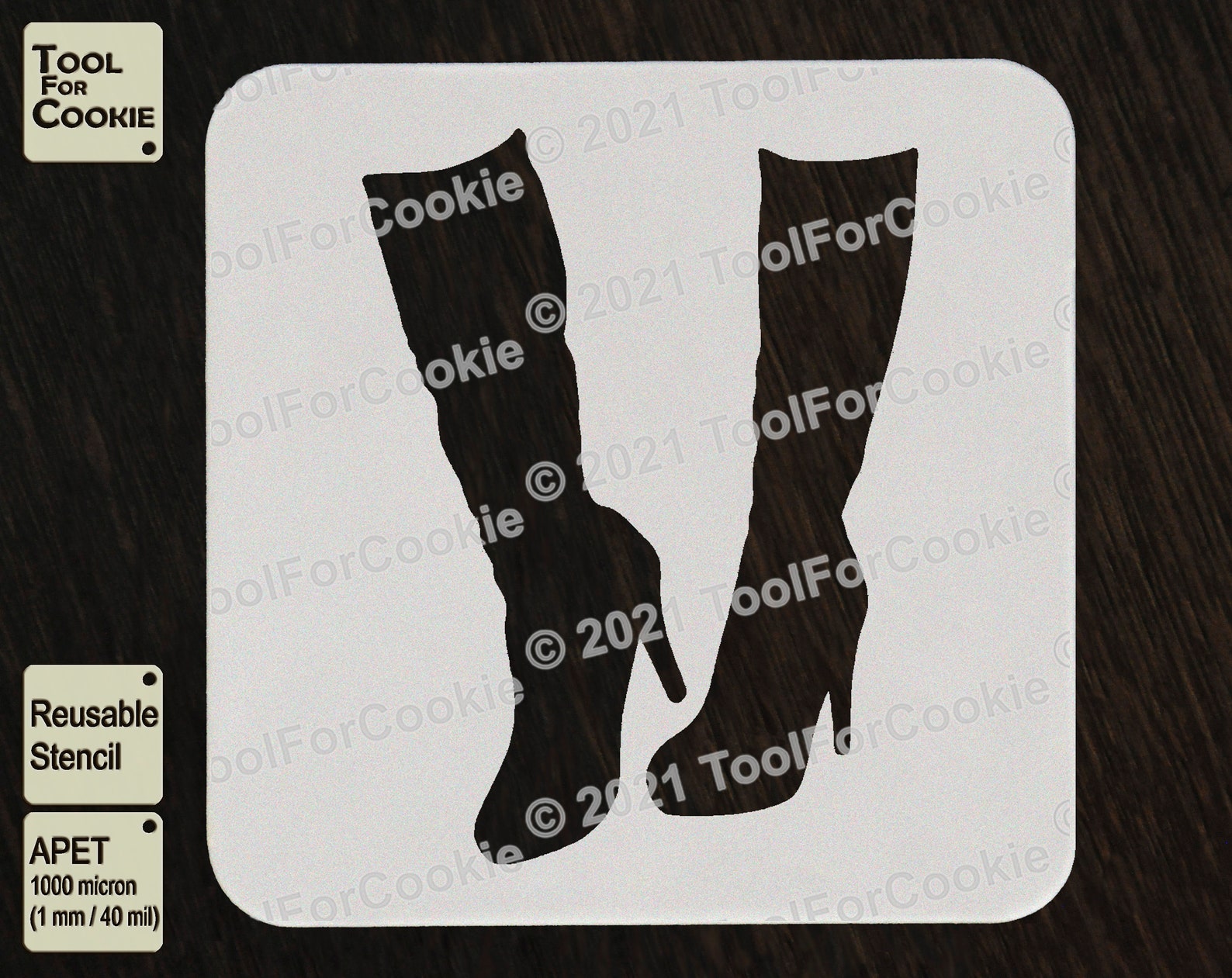 High Heels Stencil Women's Shoes Stencil Etsy