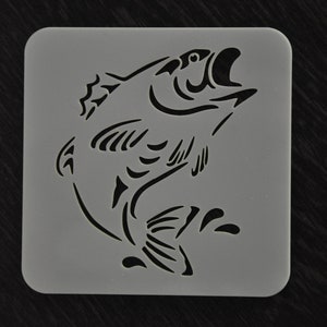 Bass Fich Stencil, Fich Stencil, Custom Stencil, Any Font, Any Design, Any Size, Stencils