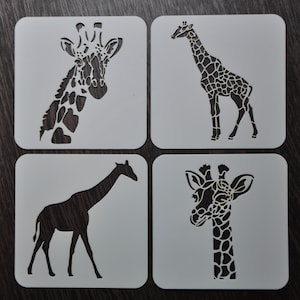 Giraffe stencil, Custom Stencil, Any Font, Any Design