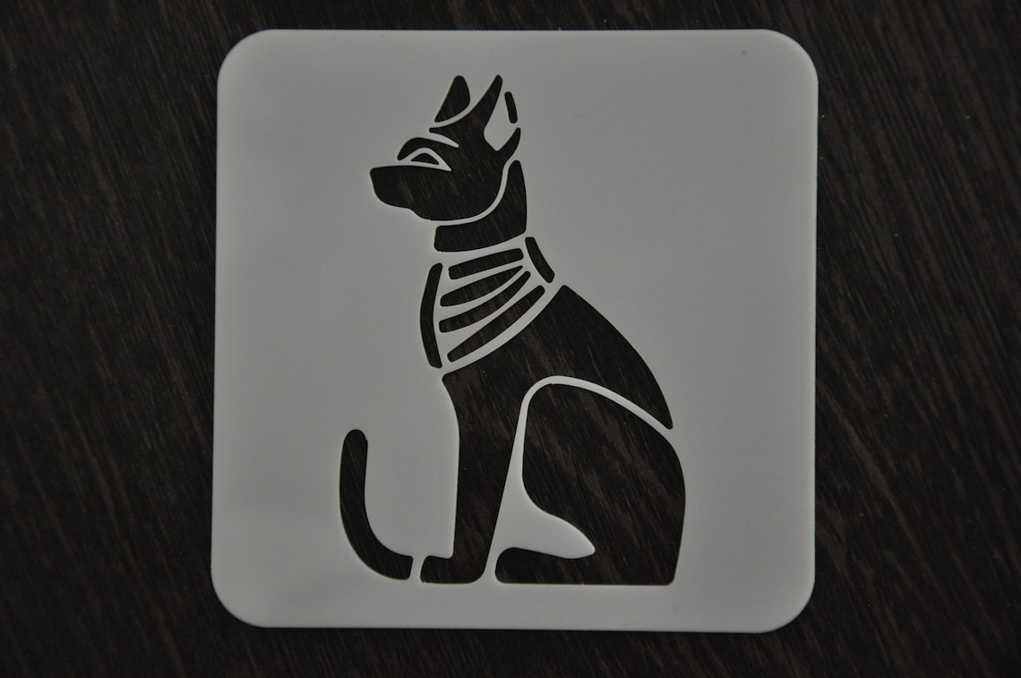 Egyptian Symbols Stencil Scarab Stencil Eye of Ra Stencil Etsy