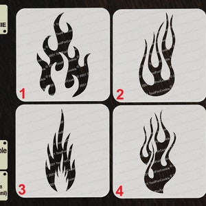 Plantilla de llama, plantilla personalizada, cualquier fuente, cualquier diseño, cualquier tamaño, plantillas
