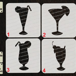 Cocktail Stencil
