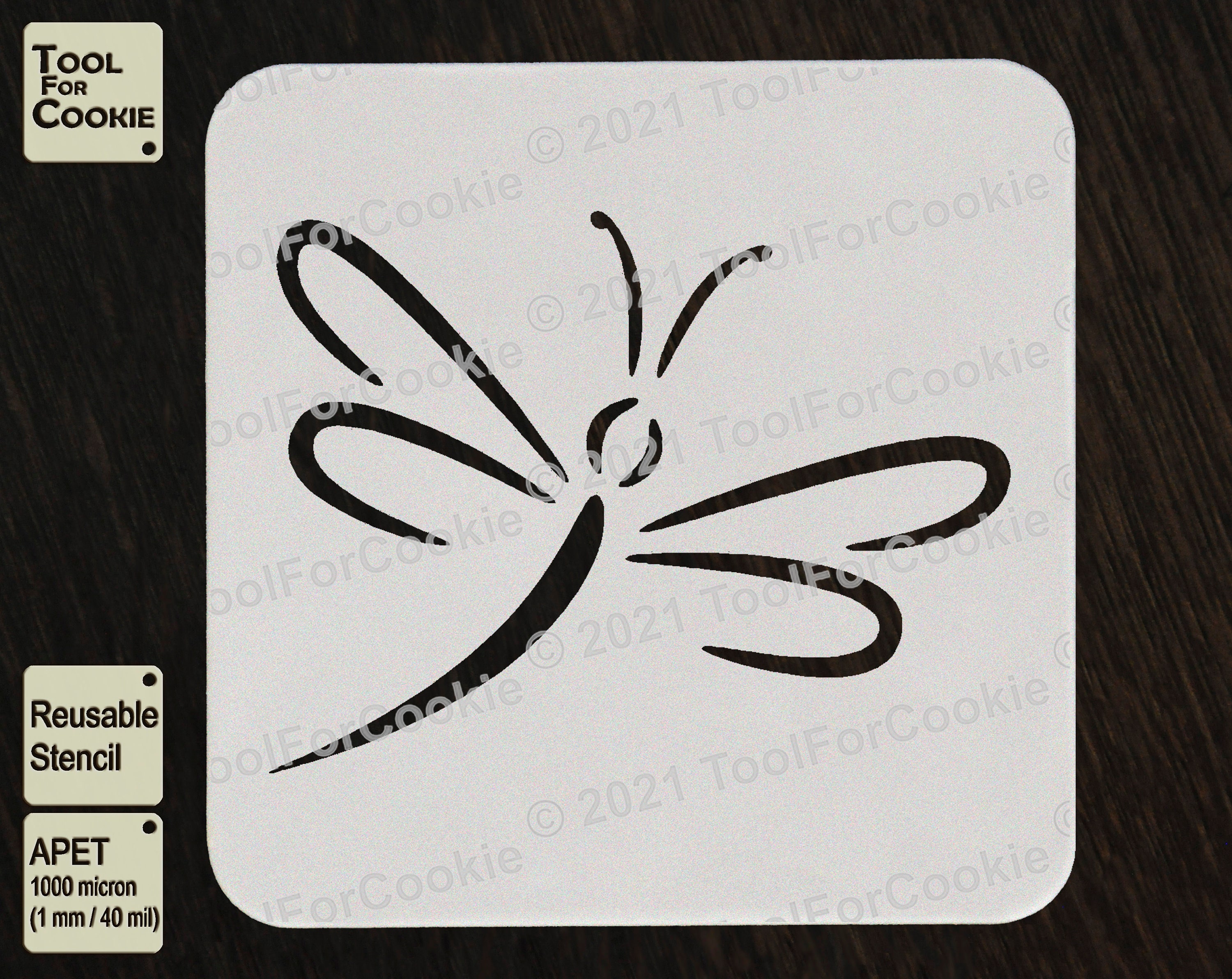 Dragonfly Stencil - Etsy