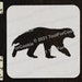 Honey Badger Stencil - Etsy