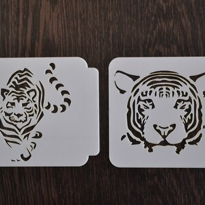 Tiger stencil, Custom Stencils, Any Font, Any Design, Any Size