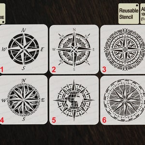 Compass Stencil