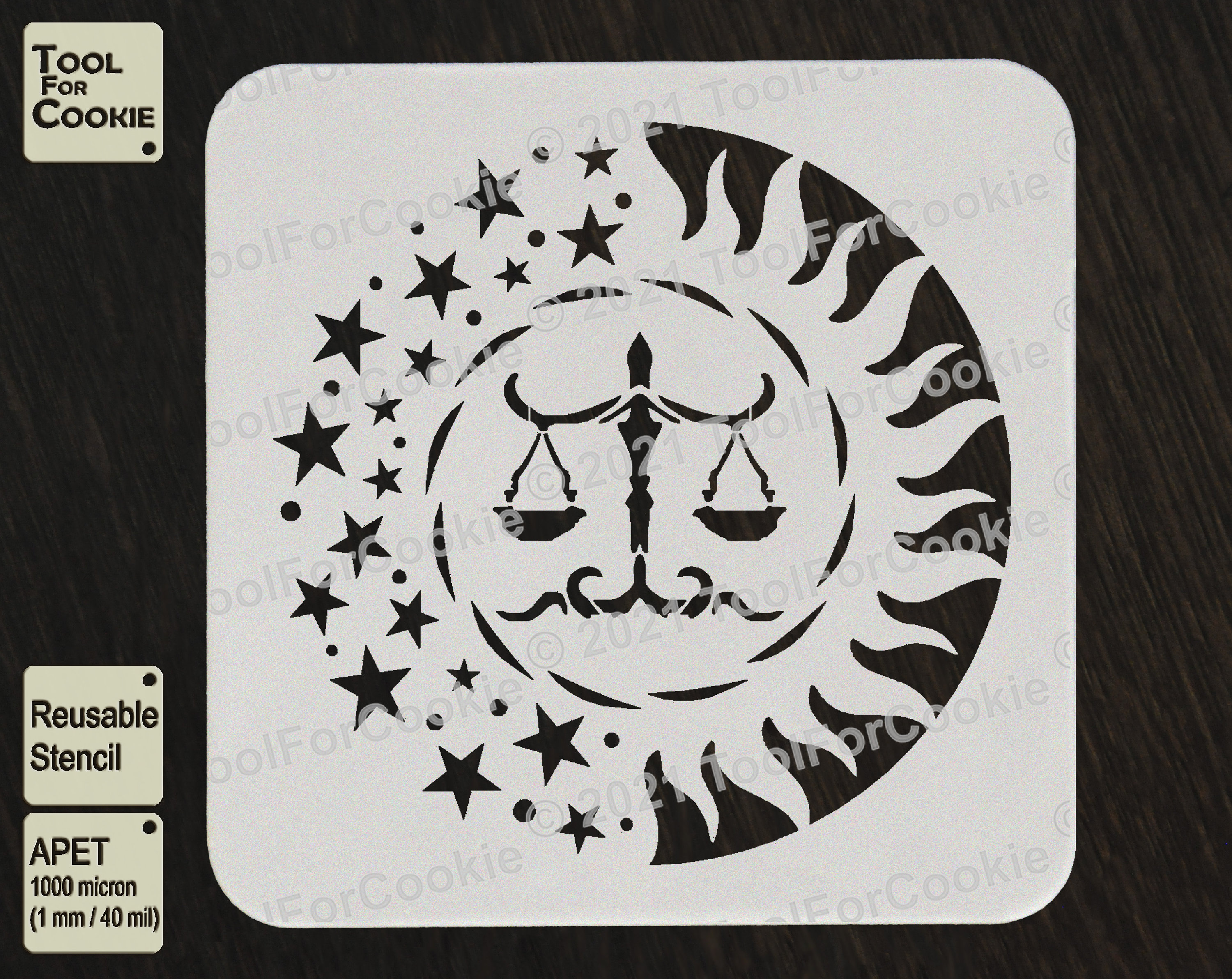 Zodiac Stencil Astrology Signs Zodiac Sign Bundle Astrology Etsy