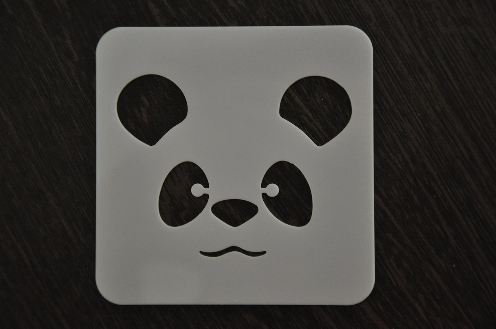 Panda Stencil Panda Bear Stencil Custom Stencil Any Font - Etsy