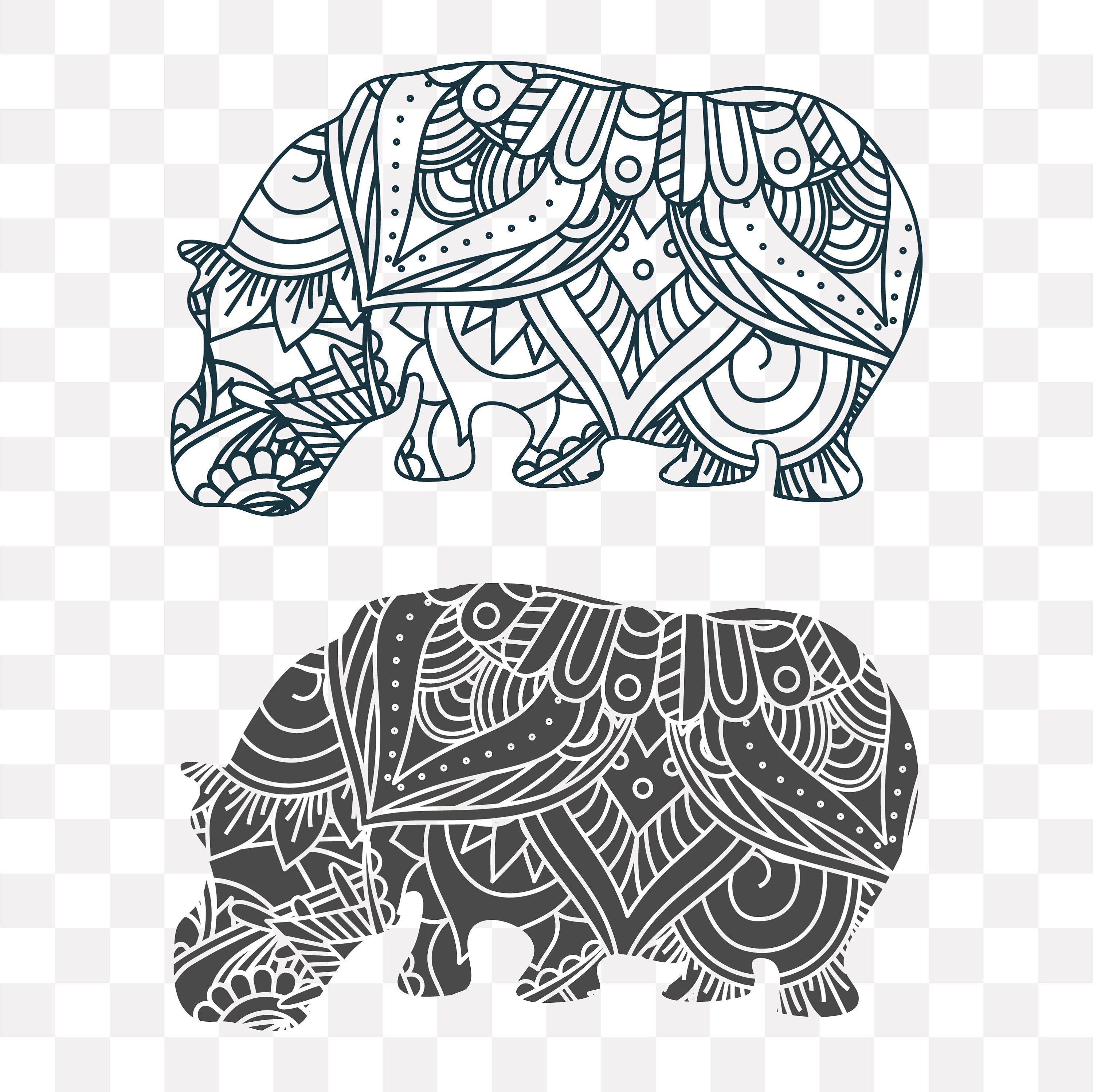 Free Free 166 Elephant Giraffe Svg SVG PNG EPS DXF File
