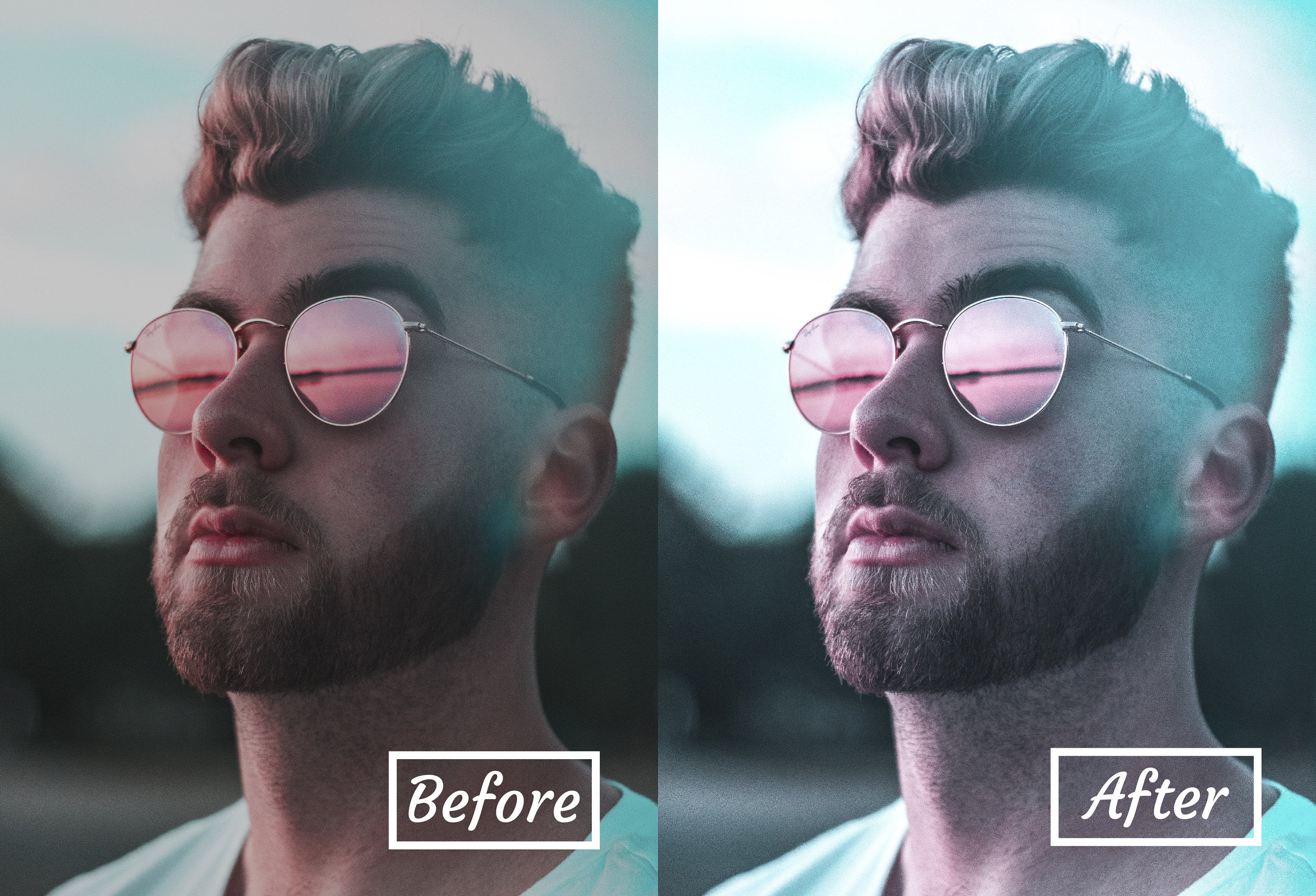 20 20 Premium Filter Color portrait tone Lightroom Photo Etsy