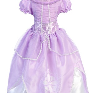 Sofia Dress / Disney Princess Dress Inspired Sofia the First Costume - Kids, Girls, Toddler, Child Princess Costume