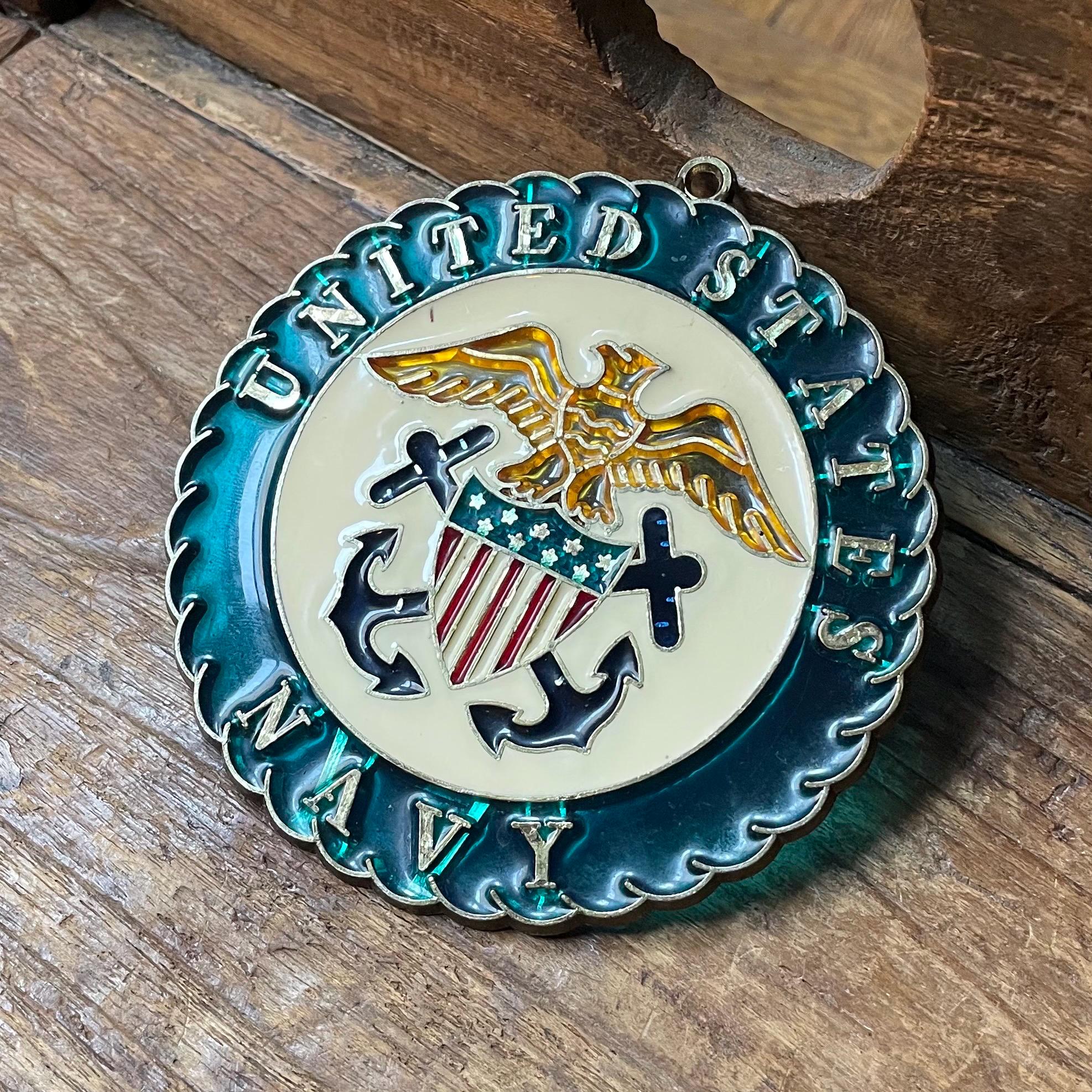 アメリカ沿岸警備隊コーストガード エンブレム ステンドグラス グラスマスターズ社 アメリカ沿岸警備隊コーストガード エンブレム ステンドグラス グラス